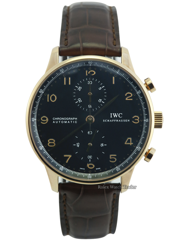IWC Portuguese Chronograph IW371415 For Sale Available Purchase Buy Online with Part Exchange or Direct Sale Manchester North West England UK Great Britain Buy Today Free Next Day Delivery Warranty Luxury Watch Watches