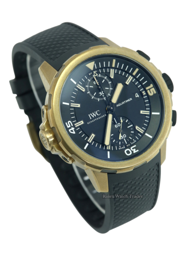 IWC Aquatimer Chronograph Charles Darwin IW379503 For Sale Available Purchase Buy Online with Part Exchange or Direct Sale Manchester North West England UK Great Britain Buy Today Free Next Day Delivery Warranty Luxury Watch Watches