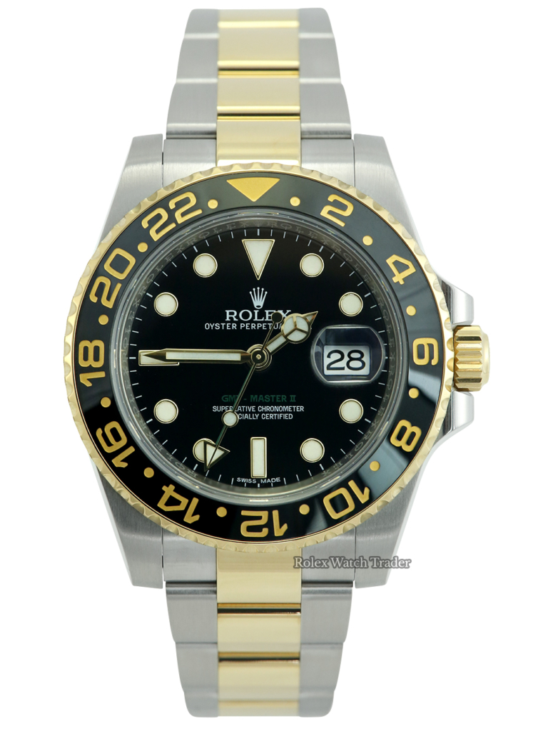 Rolex GMT-Master II 116713LN Bi-Metal Discontinued Complete Set "Like New" original till receipt For Sale Available Purchase Buy Online with Part Exchange or Direct Sale Manchester North West England UK Great Britain Buy Today Free Next Day Delivery Warranty Luxury Watch Watches
