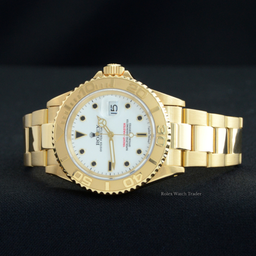 Rolex Yacht-Master 40 16628 Serviced by Rolex Unworn Since Complete Set For Sale Available Purchase Buy Online with Part Exchange or Direct Sale Manchester North West England UK Great Britain Buy Today Free Next Day Delivery Warranty Luxury Watch Watches