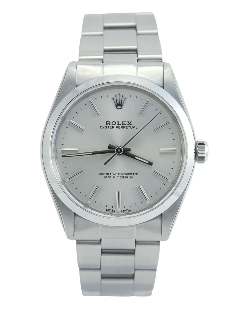 Rolex Oyster Perpetual 34 1002 34mm Serviced by Rolex Unworn Since For Sale Available Purchase Buy Online with Part Exchange or Direct Sale Manchester North West England UK Great Britain Buy Today Free Next Day Delivery Warranty Luxury Watch Watches