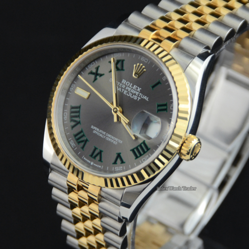 Rolex Datejust 36 126233 Wimbeldon Dial Unworn 11/2022 complete set with Till Receipt For Sale Available Purchase Buy Online with Part Exchange or Direct Sale Manchester North West England UK Great Britain Buy Today Free Next Day Delivery Warranty Luxury Watch Watches