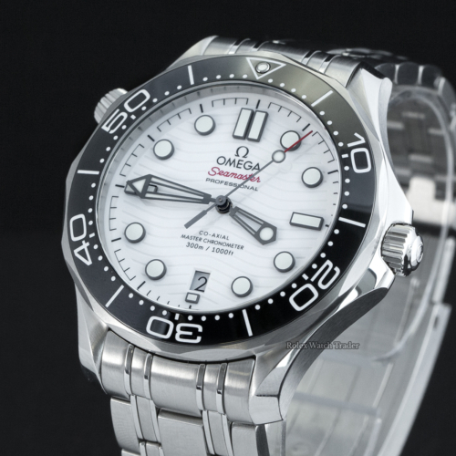 Omega Seamaster Diver 300 M 210.30.42.20.04.001 January 2023 full set like new For Sale Available Purchase Buy Online with Part Exchange or Direct Sale Manchester North West England UK Great Britain Buy Today Free Next Day Delivery Warranty Luxury Watch Watches