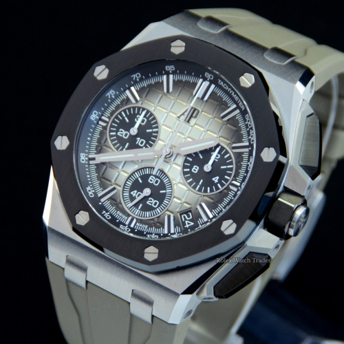 Audemars Piguet Royal Oak Offshore Chronograph Selfwinding Chronograph 26420SO.OO.A600CA.01 Unworn & additional strap For Sale Available Purchase Buy Online with Part Exchange or Direct Sale Manchester North West England UK Great Britain Buy Today Free Next Day Delivery Warranty Luxury Watch Watches