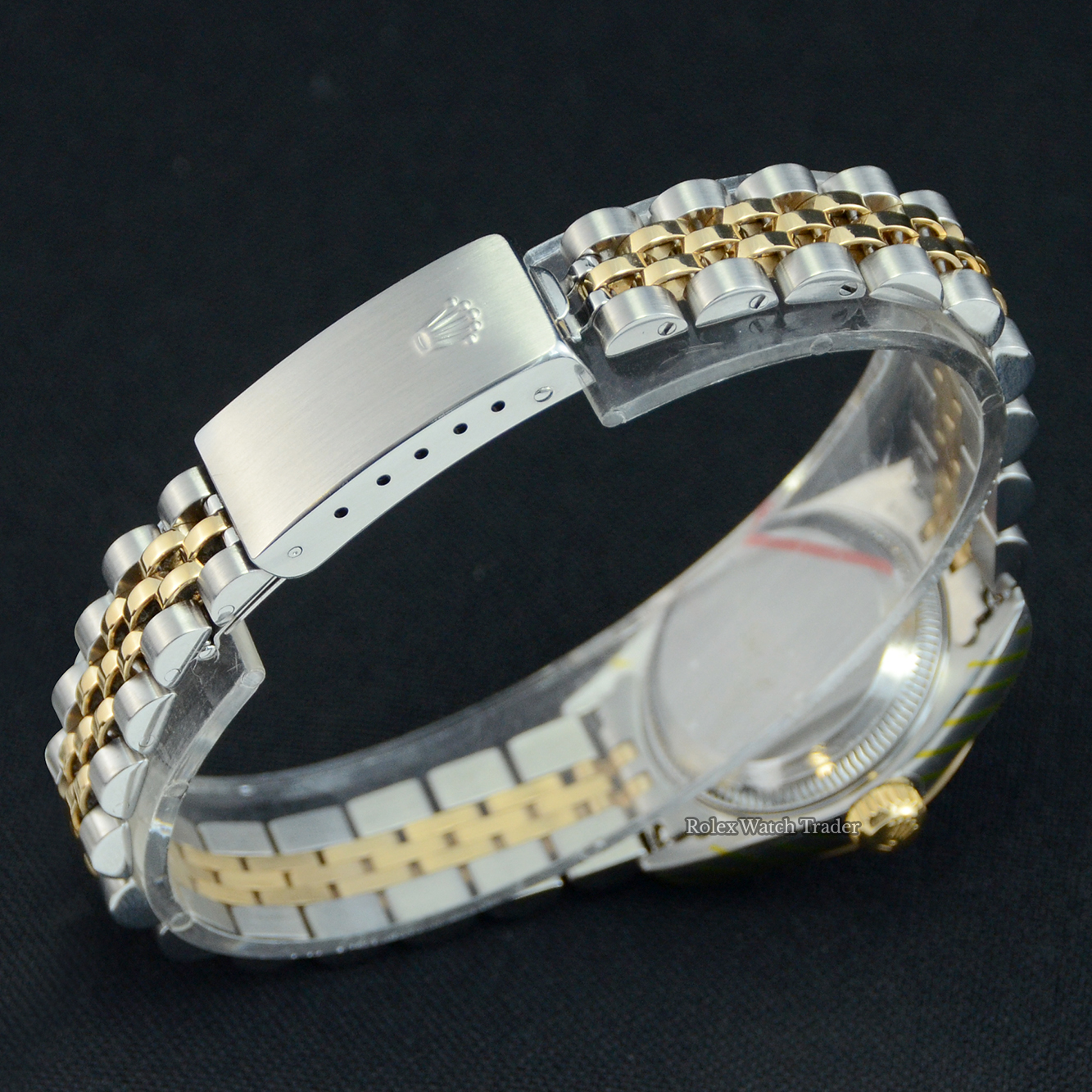 Clasp & bracelet detail Rolex Lady-Datejust 79173 26mm Metorite Diamond Dot Dial Serviced by Rolex Unworn Since For Sale Available Purchase Buy Online with Part Exchange or Direct Sale Manchester North West England UK Great Britain Buy Today Free Next Day Delivery Warranty Luxury Watch Watches