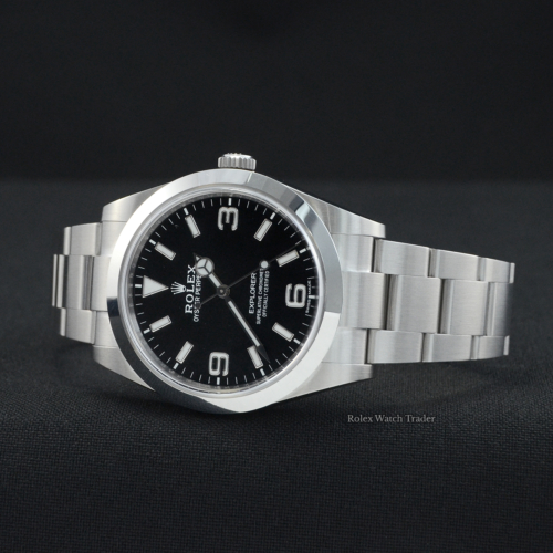 Rolex Explorer UNWORN 214270 39MM UK 2020 MK2 Dial For Sale Available Purchase Buy Online with Part Exchange or Direct Sale Manchester North West England UK Great Britain Buy Today Free Next Day Delivery Warranty Luxury Watch Watches