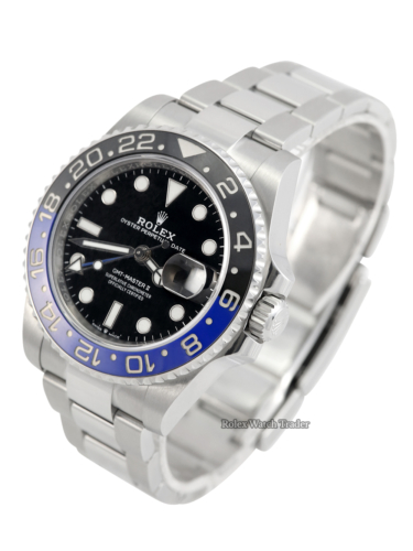 Rolex GMT-Master II 126710BLNR 2023 Complete Set Batman For Sale Available Purchase Buy Online with Part Exchange or Direct Sale Manchester North West England UK Great Britain Buy Today Free Next Day Delivery Warranty Luxury Watch Watches