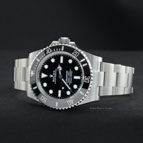 Rolex Submariner (No Date) 124060 UK Oct 2023 New Unworn Unsized with Till Receipt Full Set For Sale Available Purchase Buy Online with Part Exchange or Direct Sale Manchester North West England UK Great Britain Buy Today Free Next Day Delivery Warranty Luxury Watch Watches