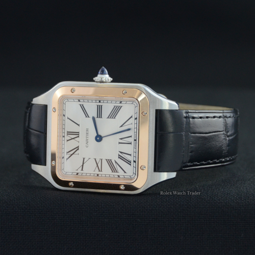 Cartier Santos Dumont W2SA0011 Unworn 2023 For Sale Available Purchase Buy Online with Part Exchange or Direct Sale Manchester North West England UK Great Britain Buy Today Free Next Day Delivery Warranty Luxury Watch Watches