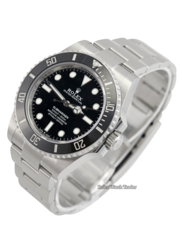 Rolex Submariner (No Date) 124060 UK Oct 2023 New Unworn Unsized with Till Receipt Full Set For Sale Available Purchase Buy Online with Part Exchange or Direct Sale Manchester North West England UK Great Britain Buy Today Free Next Day Delivery Warranty Luxury Watch Watches