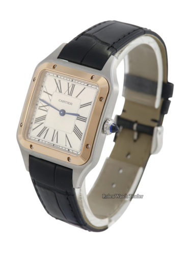 Cartier Santos Dumont W2SA0011 Unworn 2023 For Sale Available Purchase Buy Online with Part Exchange or Direct Sale Manchester North West England UK Great Britain Buy Today Free Next Day Delivery Warranty Luxury Watch Watches