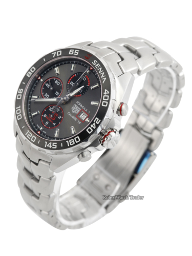 TAG Heuer Formula 1 X Senna Men's Chronograph CAZ201D.BA0633 For Sale Available Purchase Buy Online with Part Exchange or Direct Sale Manchester North West England UK Great Britain Buy Today Free Next Day Delivery Warranty Luxury Watch Watches