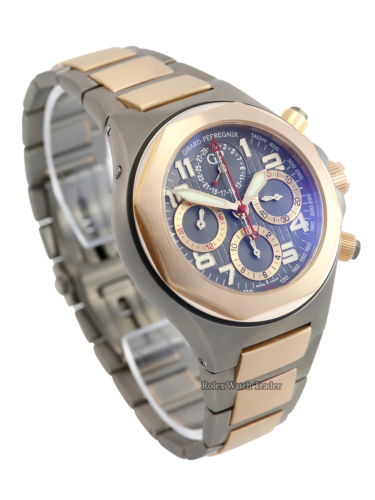 Girard Perregaux Laureato Evo3 Chronograph 80180-26-212-26A Serviced by GP Unworn Since For Sale Available Purchase Buy Online with Part Exchange or Direct Sale Manchester North West England UK Great Britain Buy Today Free Next Day Delivery Warranty Luxury Watch Watches