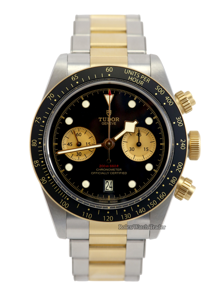 Tudor Black Bay Chrono 79363N Black Dial Full Set August 2023 For Sale Available Purchase Buy Online with Part Exchange or Direct Sale Manchester North West England UK Great Britain Buy Today Free Next Day Delivery Warranty Luxury Watch Watches