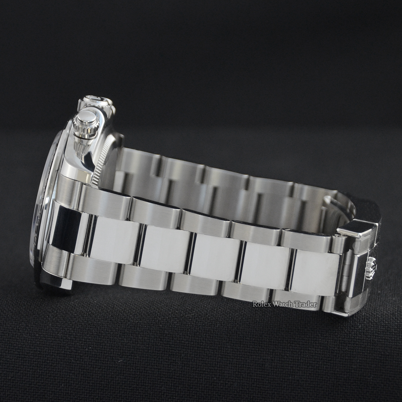 6 o'clock bracelet side Rolex Daytona 126500LN Unworn 12/23 Complete Set Immediate Dispatch For Sale Available Purchase Buy Online with Part Exchange or Direct Sale Manchester North West England UK Great Britain Buy Today Free Next Day Delivery Warranty Luxury Watch Watches