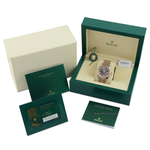 Rolex Datejust 41 41mm 126331 Choc Diamond Dot 11/23 Complete Set Unworn For Sale Available Purchase Buy Online with Part Exchange or Direct Sale Manchester North West England UK Great Britain Buy Today Free Next Day Delivery Warranty Luxury Watch Watches