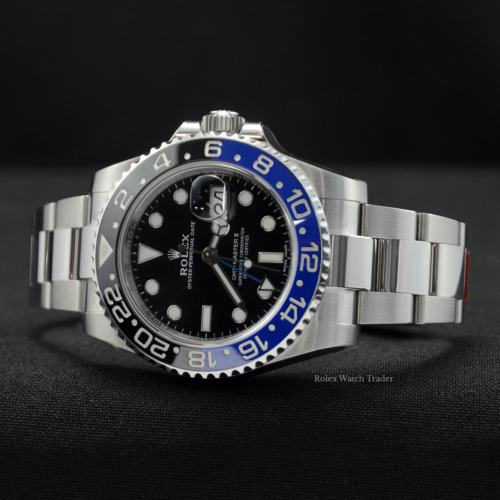Rolex GMT-Master II "Batman" 116710BLNR Unworn 2018 Fully Stickered For Sale Available Purchase Buy Online with Part Exchange or Direct Sale Manchester North West England UK Great Britain Buy Today Free Next Day Delivery Warranty Luxury Watch Watches