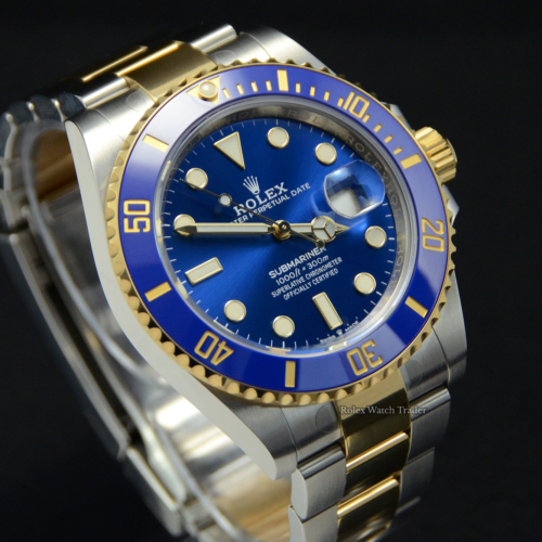 Rolex Submariner Date 126613LB with factory stickers 41mm Blue Dial Unworn Complete 2020 For Sale Available Purchase Buy Online with Part Exchange or Direct Sale Manchester North West England UK Great Britain Buy Today Free Next Day Delivery Warranty Luxury Watch Watches