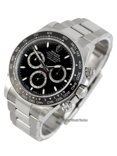 Rolex Daytona 126500LN Unworn 12/23 Complete Set Immediate Dispatch For Sale Available Purchase Buy Online with Part Exchange or Direct Sale Manchester North West England UK Great Britain Buy Today Free Next Day Delivery Warranty Luxury Watch Watches