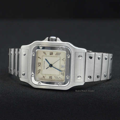Cartier Santos Galbée 1564 Complete Set 1996 with original till receipt Immediate Dispatch or Collection For Sale Available Purchase Buy Online with Part Exchange or Direct Sale Manchester North West England UK Great Britain Buy Today Free Next Day Delivery Warranty Luxury Watch Watches