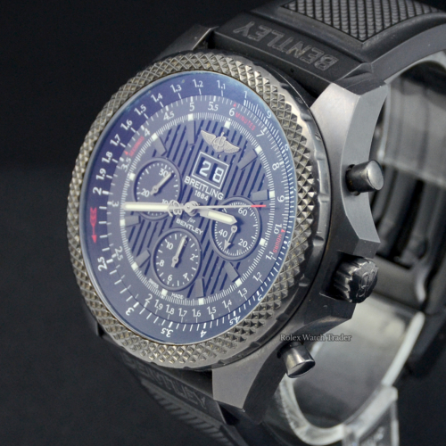 Breitling Bentley 6.75 Midnight Limited Edition M4436413/BD27 For Sale Available Purchase Buy Online with Part Exchange or Direct Sale Manchester North West England UK Great Britain Buy Today Free Next Day Delivery Warranty Luxury Watch Watches
