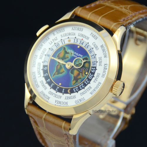 Patek Philippe World Time 5231-001 | Full 2021 Set | Additional Strap | Immediate Collection or Delivery For Sale Available Purchase Buy Online with Part Exchange or Direct Sale Manchester North West England UK Great Britain Buy Today Free Next Day Delivery Warranty Luxury Watch Watches