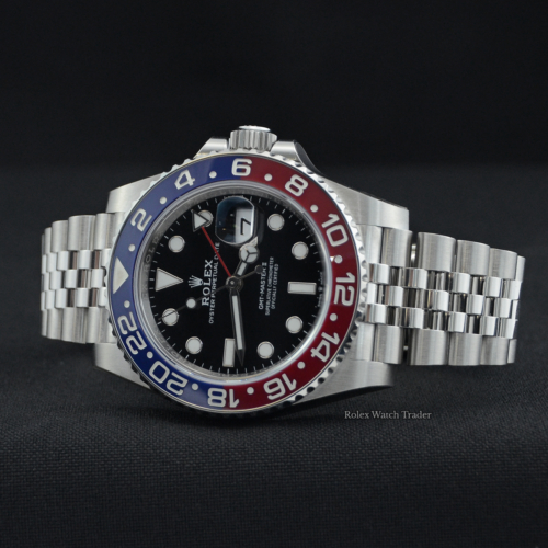 Rolex GMT-Master II 126710BLRO | Full Stickers 2019 Full Set | Instant Dispatch or Collection For Sale Available Purchase Buy Online with Part Exchange or Direct Sale Manchester North West England UK Great Britain Buy Today Free Next Day Delivery Warranty Luxury Watch Watches