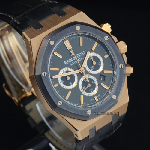 Audemars Piguet Royal Oak Chronograph Leo Messi 26325OL.OO.D005CR.01 For Sale Available Purchase Buy Online with Part Exchange or Direct Sale Manchester North West England UK Great Britain Buy Today Free Next Day Delivery Warranty Luxury Watch Watches