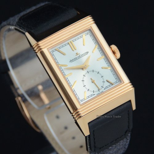 Jaeger-LeCoultre Reverso Tribute Monoface Small Seconds Unworn Complete Set Instant Dispatch or Collection For Sale Available Purchase Buy Online with Part Exchange or Direct Sale Manchester North West England UK Great Britain Buy Today Free Next Day Delivery Warranty Luxury Watch Watches