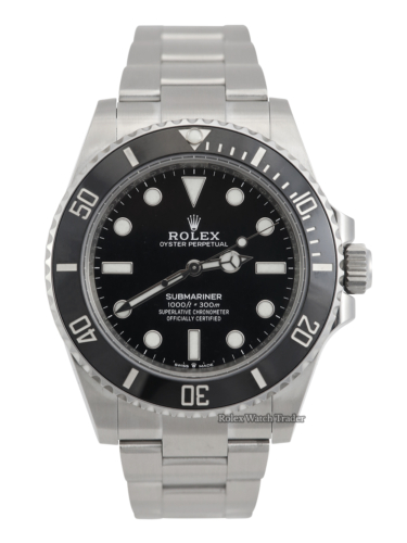 Rolex Submariner (No Date) 124060 41mm | 2020 Complete Set | Immediate Dispatch or Collection For Sale Available Purchase Buy Online with Part Exchange or Direct Sale Manchester North West England UK Great Britain Buy Today Free Next Day Delivery Warranty Luxury Watch Watches