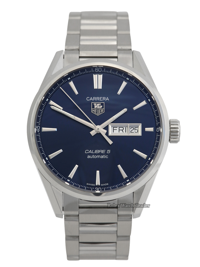TAG Heuer Carrera Calibre 5 WAR201E.BA0723 For Sale Available Purchase Buy Online with Part Exchange or Direct Sale Manchester North West England UK Great Britain Buy Today Free Next Day Delivery Warranty Luxury Watch Watches