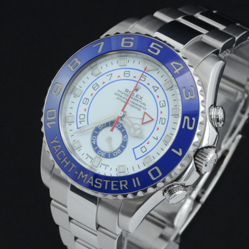 Rolex Yacht-Master II 116680 | 2019 | Immediate Dispatch or Collection For Sale Available Purchase Buy Online with Part Exchange or Direct Sale Manchester North West England UK Great Britain Buy Today Free Next Day Delivery Warranty Luxury Watch Watches