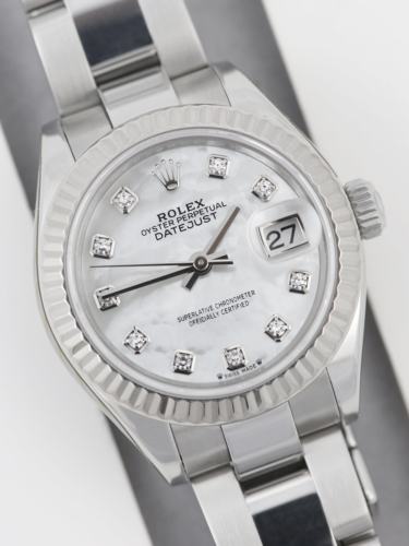 Rolex Lady-Datejust 28mm | Ref 279174 | Serviced by Rolex Unworn with Stickers | Complete Set For Sale Available Purchase Buy Online with Part Exchange or Direct Sale Manchester North West England UK Great Britain Buy Today Free Next Day Delivery Warranty Luxury Watch Watches