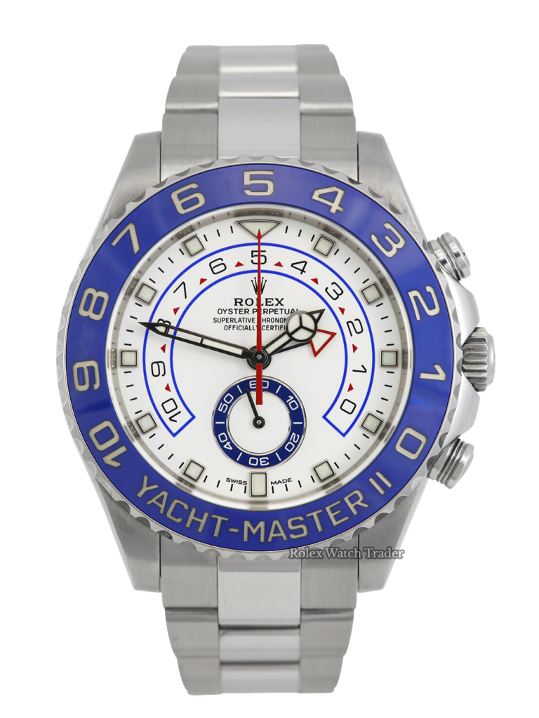 Rolex Yacht-Master II 116680 | 2019 | Immediate Dispatch or Collection For Sale Available Purchase Buy Online with Part Exchange or Direct Sale Manchester North West England UK Great Britain Buy Today Free Next Day Delivery Warranty Luxury Watch Watches