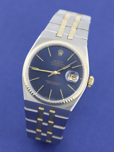 Rolex Datejust Oysterquartz 17013 Blue Dial For Sale Available Purchase Buy Online with Part Exchange or Direct Sale Manchester North West England UK Great Britain Buy Today Free Next Day Delivery Warranty Luxury Watch Watches