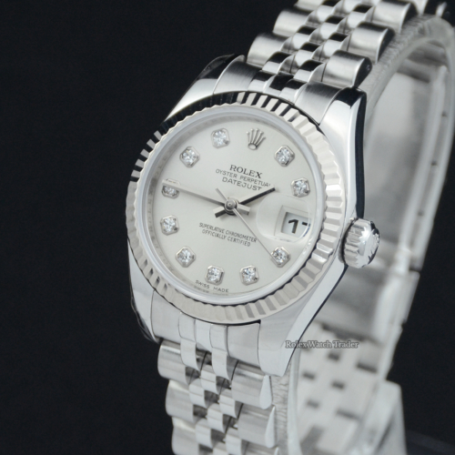 Rolex Lady-Datejust 179174 | Serviced by Rolex Unworn Since | Immediate Dispatch or Collection For Sale Available Purchase Buy Online with Part Exchange or Direct Sale Manchester North West England UK Great Britain Buy Today Free Next Day Delivery Warranty Luxury Watch Watches