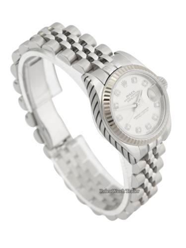 Rolex Lady-Datejust 179174 | Serviced by Rolex Unworn Since | Immediate Dispatch or Collection For Sale Available Purchase Buy Online with Part Exchange or Direct Sale Manchester North West England UK Great Britain Buy Today Free Next Day Delivery Warranty Luxury Watch Watches