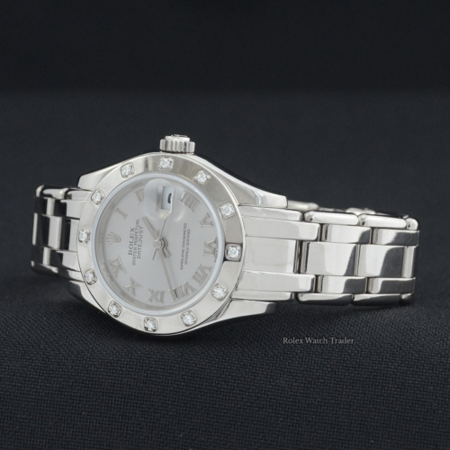 Rolex Lady-Datejust Pearlmaster | 80319 | 29MM | Serviced by Rolex Unworn Since For Sale Available Purchase Buy Online with Part Exchange or Direct Sale Manchester North West England UK Great Britain Buy Today Free Next Day Delivery Warranty Luxury Watch Watches
