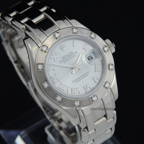 Rolex Lady-Datejust Pearlmaster | 80319 | 29MM | Serviced by Rolex Unworn Since For Sale Available Purchase Buy Online with Part Exchange or Direct Sale Manchester North West England UK Great Britain Buy Today Free Next Day Delivery Warranty Luxury Watch Watches