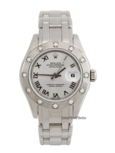 Rolex Lady-Datejust Pearlmaster | 80319 | 29MM | Serviced by Rolex Unworn Since For Sale Available Purchase Buy Online with Part Exchange or Direct Sale Manchester North West England UK Great Britain Buy Today Free Next Day Delivery Warranty Luxury Watch Watches