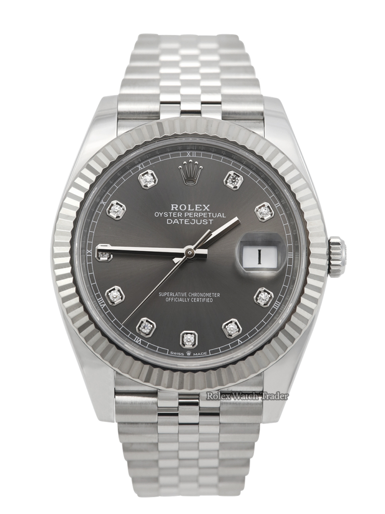 Rolex Datejust 41 126334 Complete Set For Sale Available Purchase Buy Online with Part Exchange or Direct Sale Manchester North West England UK Great Britain Buy Today Free Next Day Delivery Warranty Luxury Watch Watches
