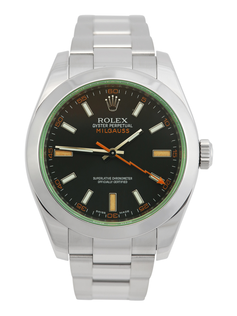 Rolex Milgauss 116400GV | Black Dial For Sale Available Purchase Buy Online with Part Exchange or Direct Sale Manchester North West England UK Great Britain Buy Today Free Next Day Delivery Warranty Luxury Watch Watches