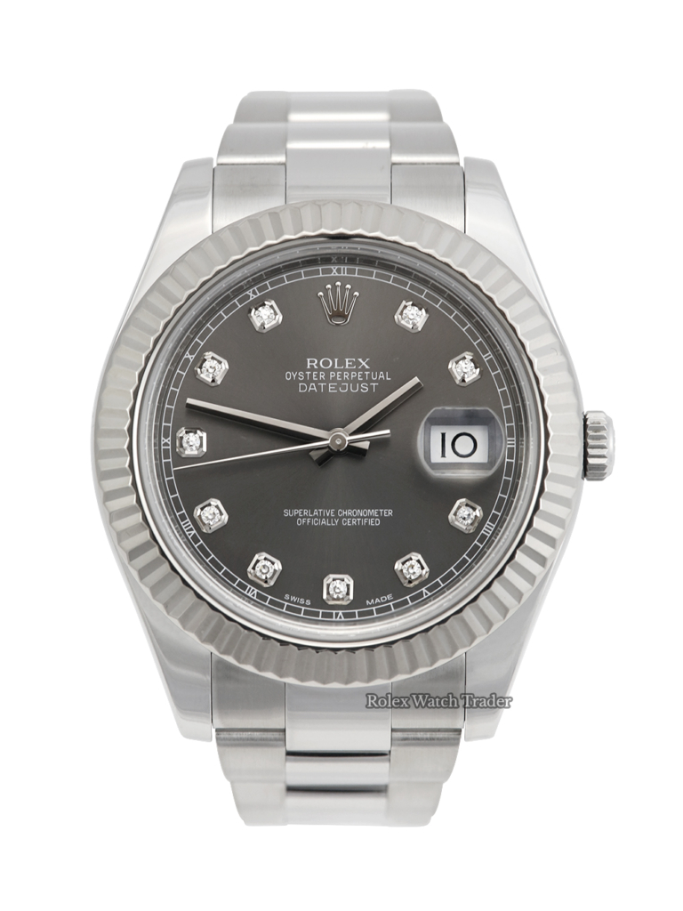 Rolex Datejust II 116334 41mm | Complete set For Sale Available Purchase Buy Online with Part Exchange or Direct Sale Manchester North West England UK Great Britain Buy Today Free Next Day Delivery Warranty Luxury Watch Watches