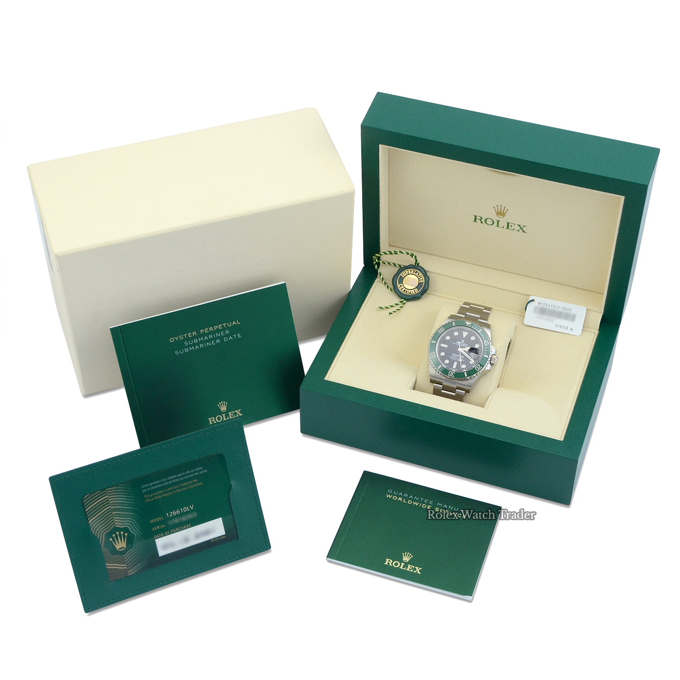 Box & papers Rolex Submariner Date "Starbucks" 2021 Full Set | Lowest Priced From A UK Reputable Reseller For Sale Available Purchase Buy Online with Part Exchange or Direct Sale Manchester North West England UK Great Britain Buy Today Free Next Day Delivery Warranty Luxury Watch Watches