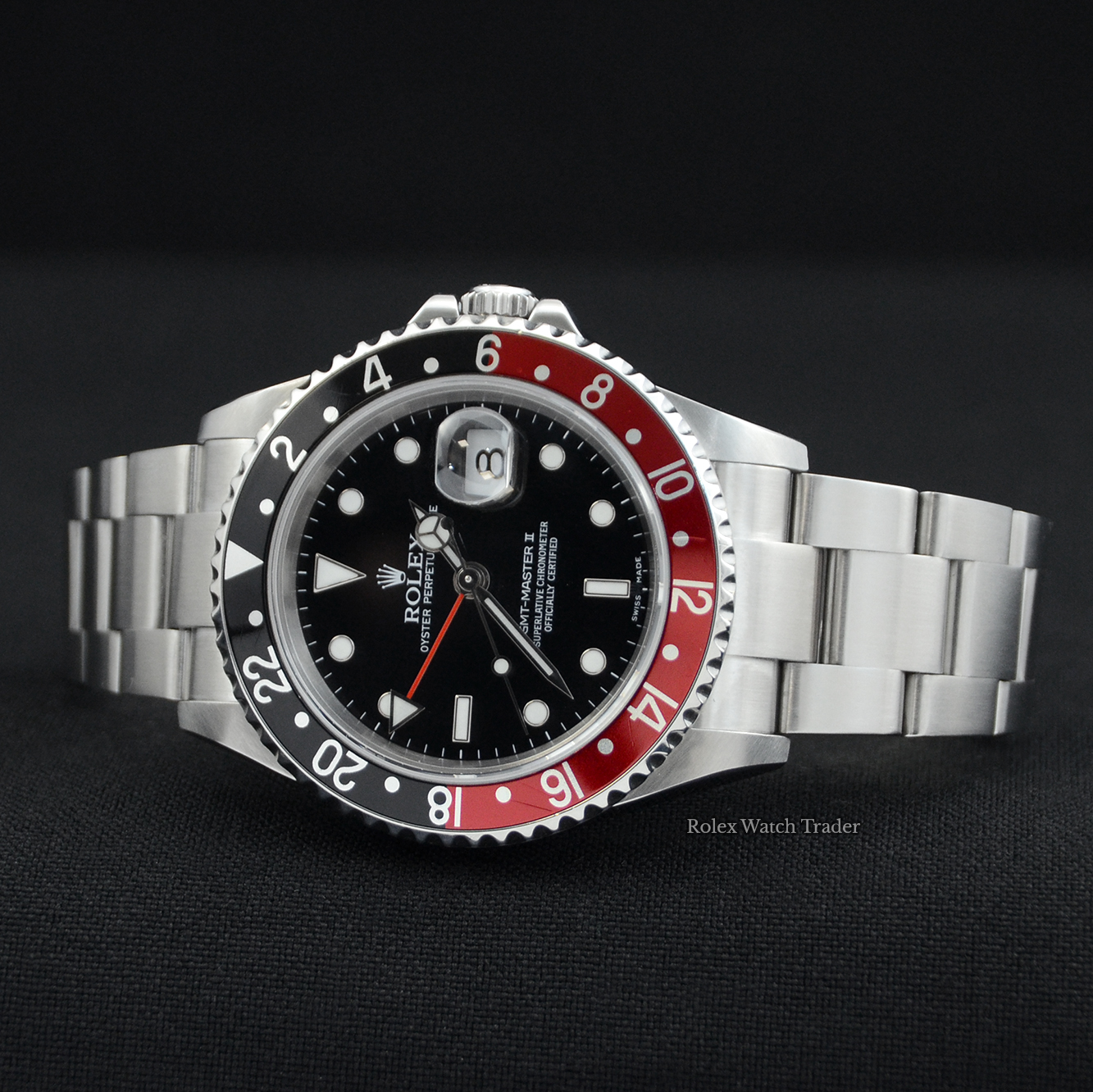 Rolex GMT-Master II 16710 | "Coke" | 2006 Box and Papers | Immediate Dispatch or Collection Rolex GMT-Master II 16710 | "Coke" | 2006 Box and Papers | Immediate Dispatch or Collection For Sale Available Purchase Buy Online with Part Exchange or Direct Sale Manchester North West England UK Great Britain Buy Today Free Next Day Delivery Warranty Luxury Watch Watches