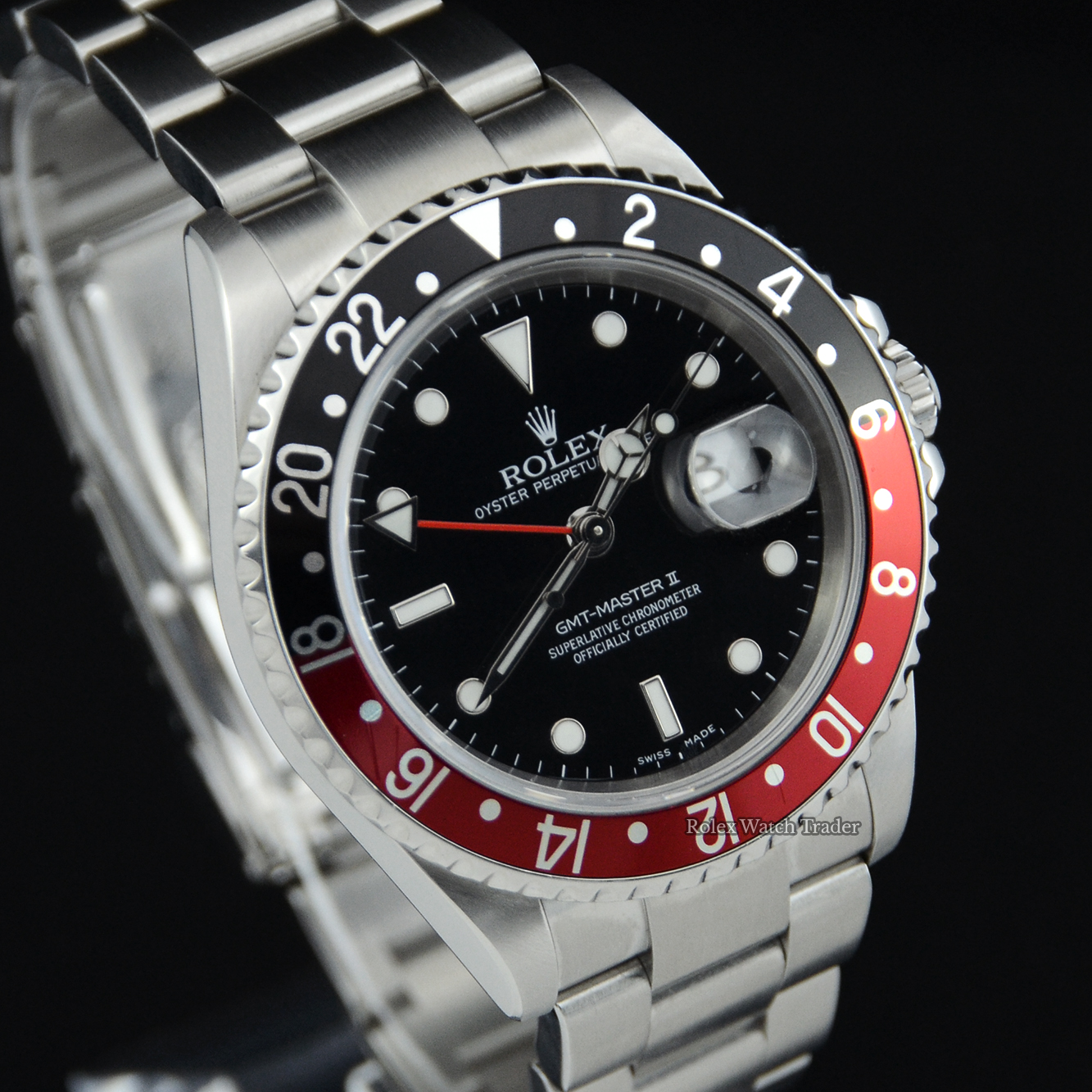 Rolex GMT-Master II 16710 | "Coke" | 2006 Box and Papers | Immediate Dispatch or Collection Rolex GMT-Master II 16710 | "Coke" | 2006 Box and Papers | Immediate Dispatch or Collection For Sale Available Purchase Buy Online with Part Exchange or Direct Sale Manchester North West England UK Great Britain Buy Today Free Next Day Delivery Warranty Luxury Watch Watches
