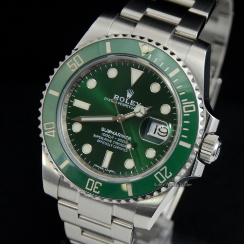 Rolex Submariner Date 2019 "HULK" | Immediate Dispatch or Collection For Sale Available Purchase Buy Online with Part Exchange or Direct Sale Manchester North West England UK Great Britain Buy Today Free Next Day Delivery Warranty Luxury Watch Watches