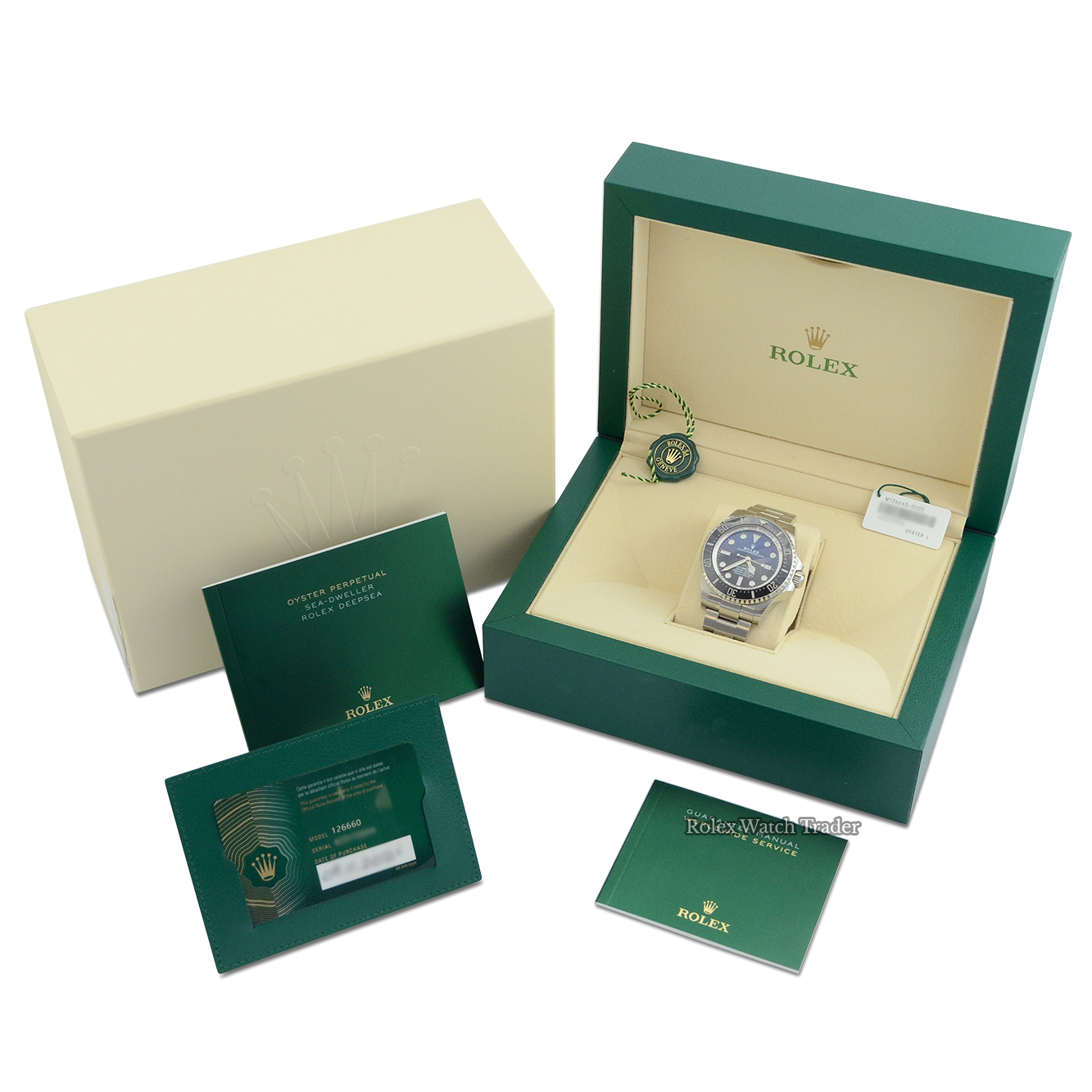 Box & papers Rolex Sea-Dweller Deepsea James Cameron | 2021 Full Set For Sale Available Purchase Buy Online with Part Exchange or Direct Sale Manchester North West England UK Great Britain Buy Today Free Next Day Delivery Warranty Luxury Watch Watches