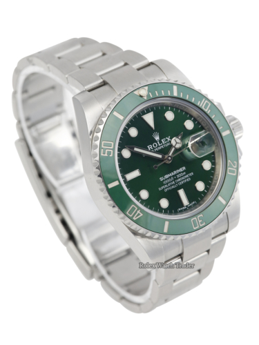 Rolex Submariner Date 2019 "HULK" | Immediate Dispatch or Collection For Sale Available Purchase Buy Online with Part Exchange or Direct Sale Manchester North West England UK Great Britain Buy Today Free Next Day Delivery Warranty Luxury Watch Watches