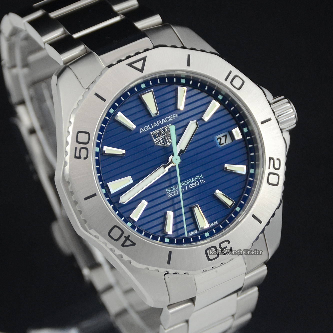 TAG Heuer Aquaracer Professional 200 Solargraph WBP1113.BA0000 TAG Heuer Aquaracer Professional 200 Solargraph WBP1113.BA0000 For Sale Available Purchase Buy Online with Part Exchange or Direct Sale Manchester North West England UK Great Britain Buy Today Free Next Day Delivery Warranty Luxury Watch Watches